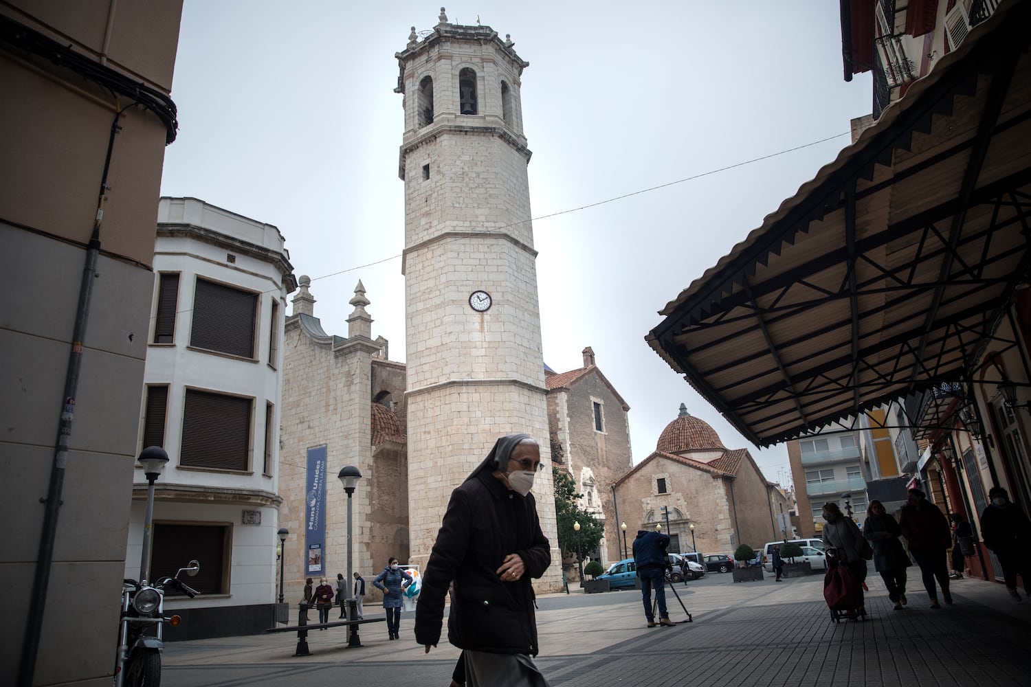 El campanario de Benicarló (Castellón). 