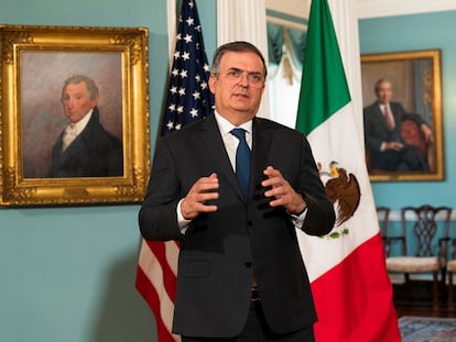 Cumbre de las Américas: El canciller mexicano, Marcelo Ebrard