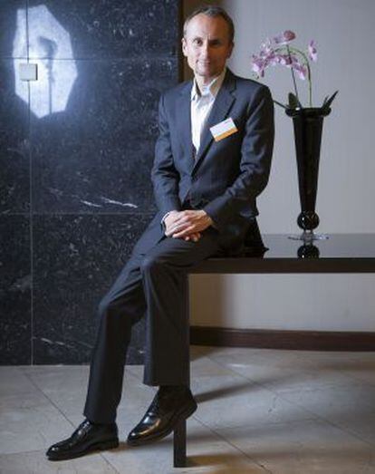 Jacob Aqraou, presidente de Ebay para Europa, en un hotel de Madrid.