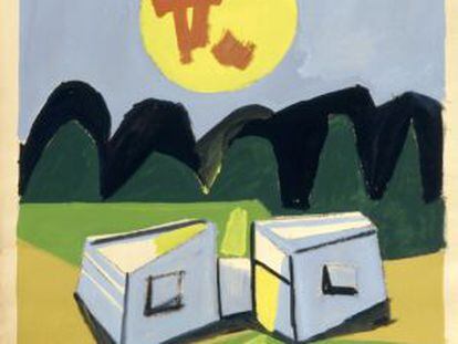 'Lúa chea', pintura de Seoane de 1956.