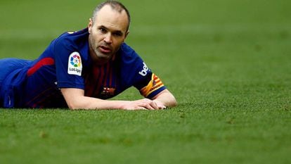 Iniesta, esta temporada.