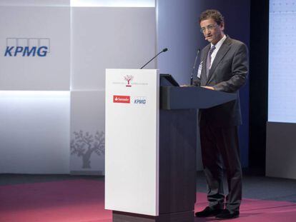 Aurelio V&aacute;zquez, presidente de la Asociaci&oacute;n de la Empresa Familiar de Castilla-La Mancha, en su XX Congreso Nacional