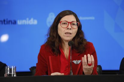 La ministra de economía argentina Silvina Batakis.