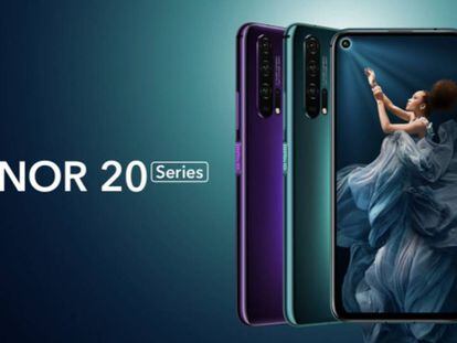 Así son los nuevos Honor 20 y Honor 20 Pro con cuatro cámaras