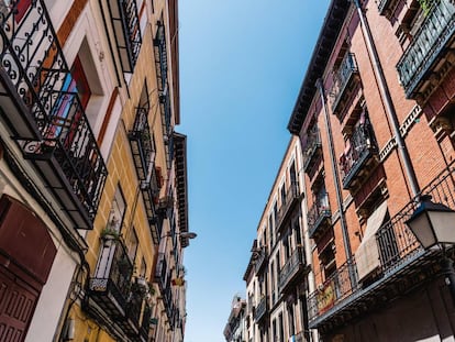 Una calle del barrio madrileño de Malasaña.