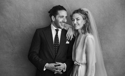 La fotografía oficial de la boda de Marta Ortega y Carlos Torretta.