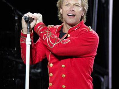 El cantante Jon Bon Jovi.
