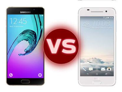 Comparativa entre el Samsung Galaxy A5 y el HTC One A9, ¿cuál es mejor en la gama media?