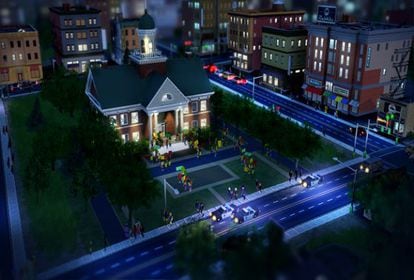 Protestas dentro del juego virtual SimCity