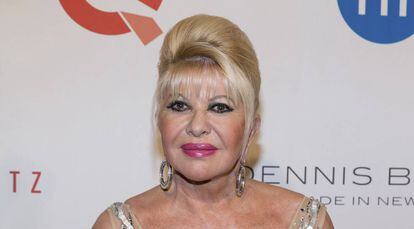 Ivana Trump, exmujer de Donald Trump.