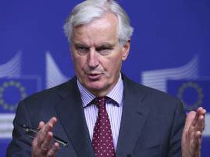 En la imagen, el comisario europeo de Mercado Interior y Servicios Financieros, Michel Barnier. EFE/Archivo