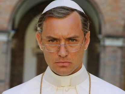 Jude Law en &#039;The Young Pope&#039;.
