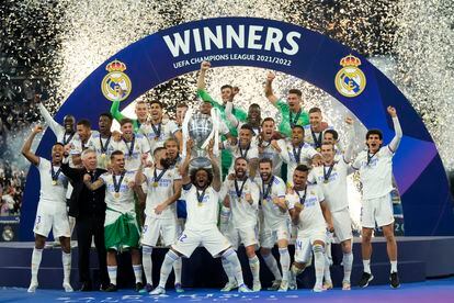 Final de la Champions 2022: la celebración del Real Madrid, en imágenes | | Deportes | EL