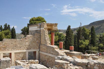 El palacio de Knosos (Creta), de 21.000 cuadrados es una joya del minoico.