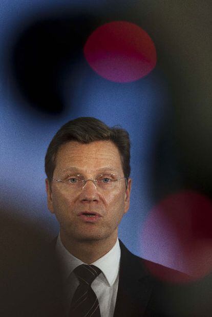 El ministro de Exteriores alemán, Guido Westerwelle.