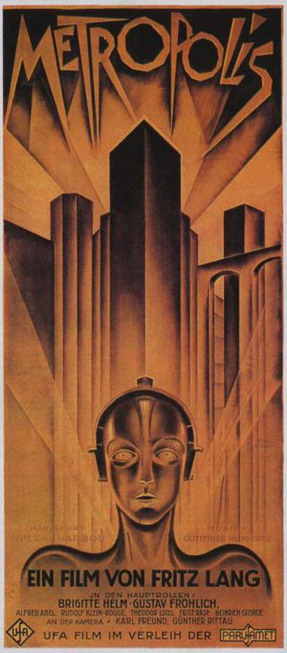 Cartel de la película Fritz Lang.