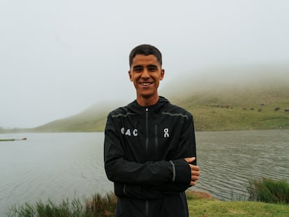 Moha Attaoui, en Dullstroom (Sudáfrica), en una foto promocional del OAC.