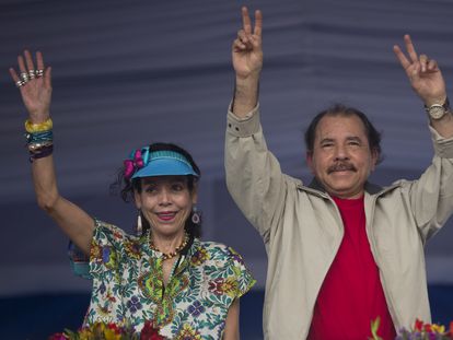 Daniel Ortega y Rosario Murillo, en una fotografía de archivo.