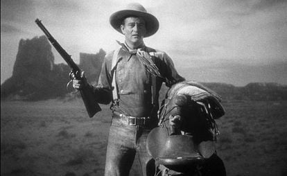 John Wayne in 'Stagecoach'.