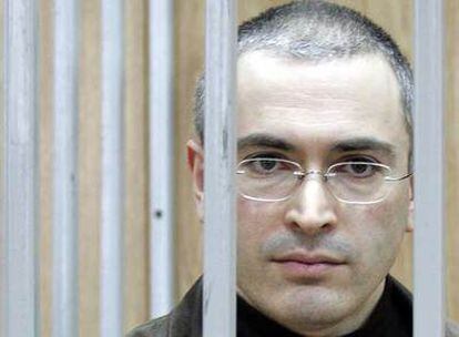 El magnate ruso Mijaíl Jodorkovski en 2004.