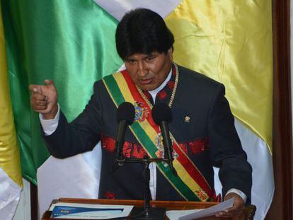 El presidente de Bolivia, Evo Morales.