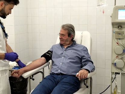 Un español logra 500 donaciones de sangre, récord en España y Europa