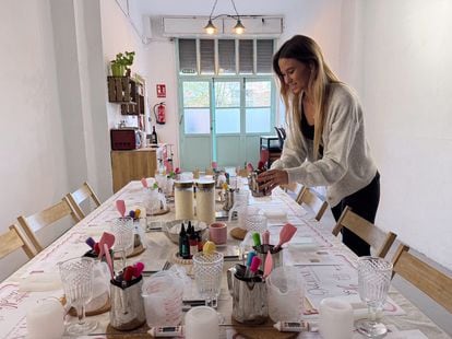 Susana Castillejo, founder of OohLala Candle Studio, in an image provided.