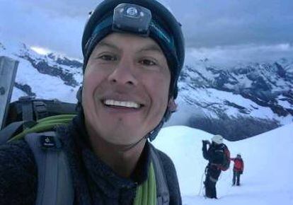 El guia de muntanya Rubén Darío Alva, en una fotografia publicada a Facebook per l'Associació de Guies de Muntanya del Perú.