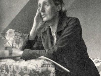 Retrato de la escritora Virginia Woolf.