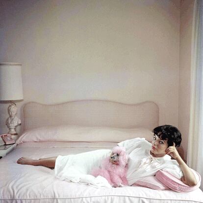 Retratada por Slim Aarons en 1955.