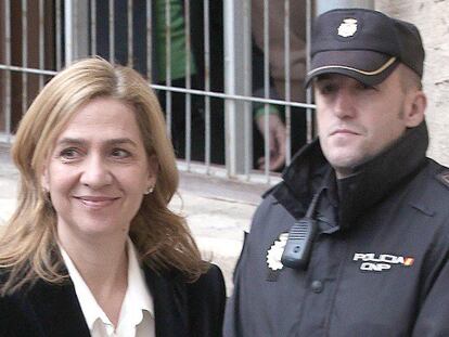 La infanta Cristina exhibe su “confianza” en Urdangarin para desligarse de Nóos