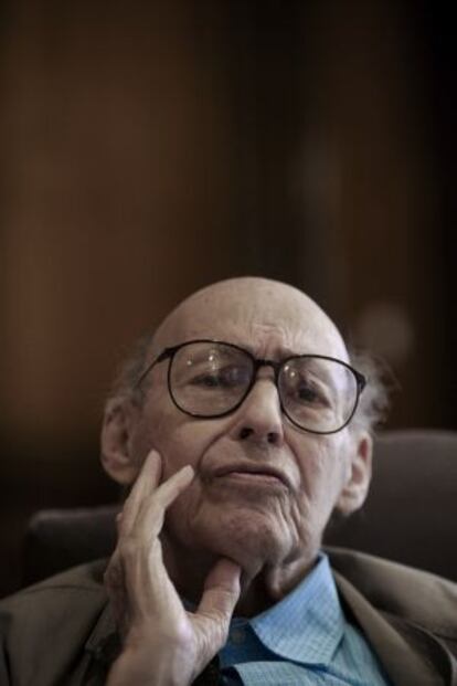 Minsky, el pasado mes de junio, en el salón Cánovas del Hotel Palace de Madrid.