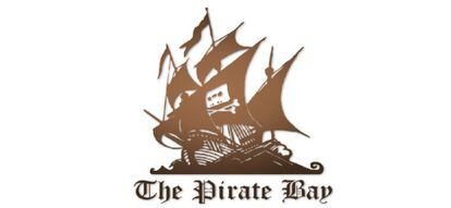 El logo de la web The Pirate Bay.