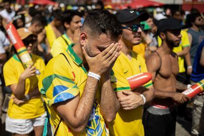 La esperanza de Brasil de reconciliar al país gracias a su selección se frustra en Qatar