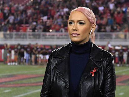 La cantante Kaya Jones, el pasado 7 de octubre.