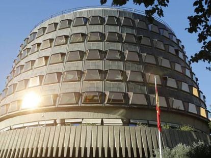 Sede del Tribunal Constitucional en Madrid.