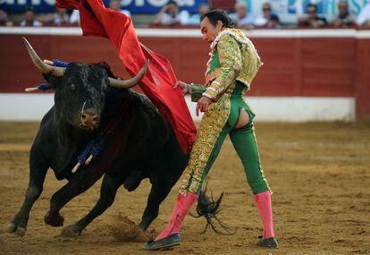 El Cid, ayer en la corrida de Mont de Marsan.