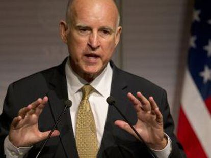 El gobernador Jerry Brown, el pasado julio.