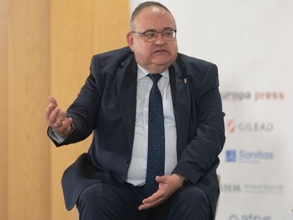 El consejero de Sanidad de la Junta de Castilla y León, Alejandro Vázquez Ramos, el 4 de noviembre.
