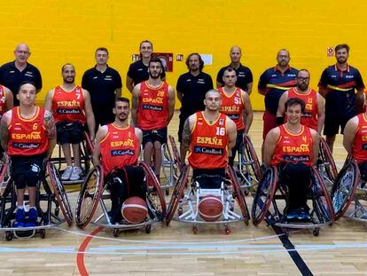 Selección española paralímpica de baloncesto de Tokio 2020.