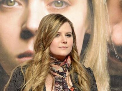 Natascha Kampusch, anoche en el estreno de la pel&iacute;cula que cuenta su secuestro.