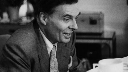 El escritor británico Aldous Huxley, maestro de la ciencia ficción, en 1948.