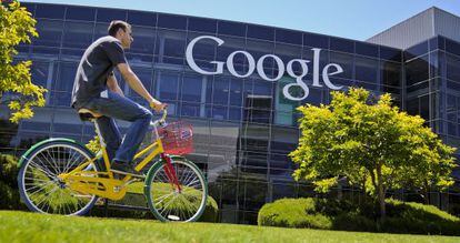 Vista del campus de Google en Silicon Valley