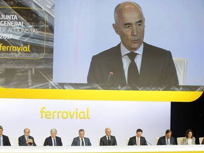 Junta de accionistas de Ferrovial de 2017.