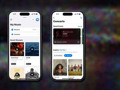 Apple actualiza Shazam para ayudar a los usuarios a encontrar música en vivo