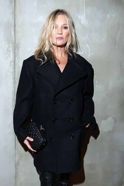 Kate Moss at the latest Bottega Veneta fashion show