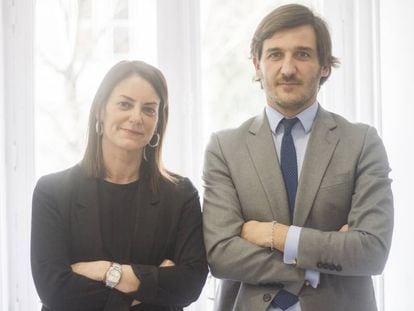 Sara Gutierrez Campiña y Jorge Ferrer, socios de finReg, 'boutique' de asesoramiento financiero.