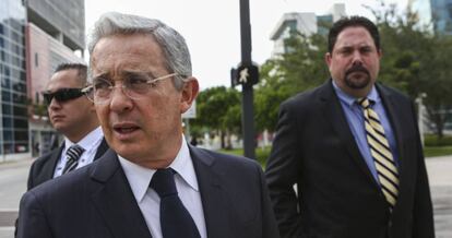 Uribe, la semana pasada en Miami.