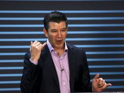 El consejero delegado de Uber, Travis Kalanick 