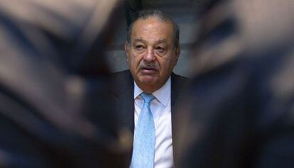 El magnate Carlos Slim. 